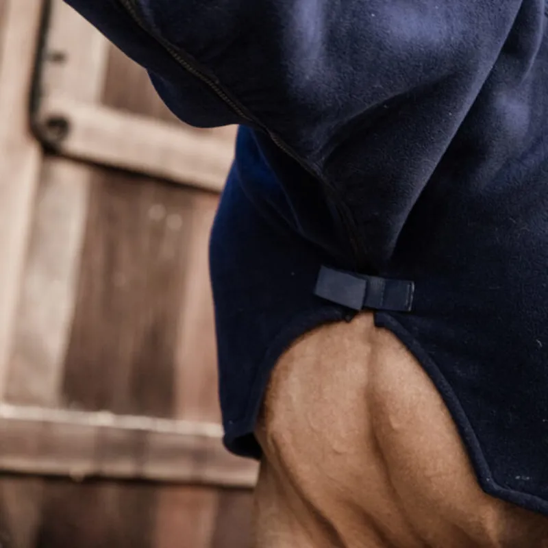 Kentucky Heavy Weight Fleece Scarf Navy-2