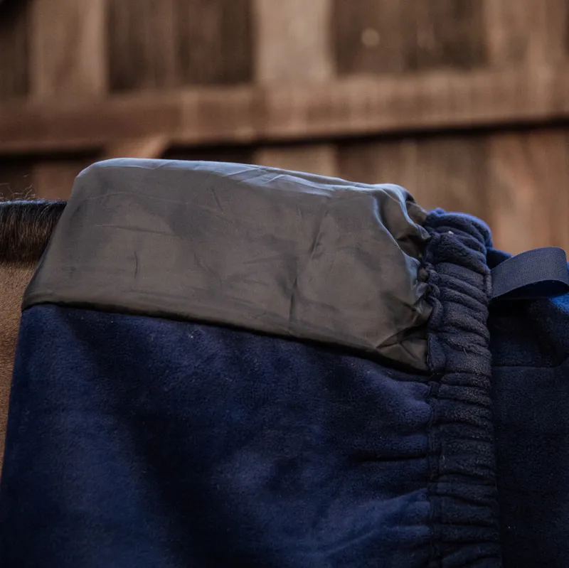 Kentucky Heavy Weight Fleece Scarf Navy-3