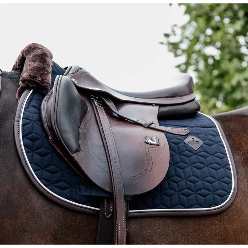 Kentucky Skin Friendly Jumping Saddle Pad Black-1