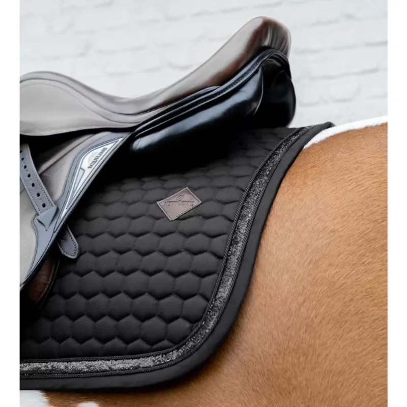 Kentucky Saddle Pad Glitter Band Jumping - Black-2