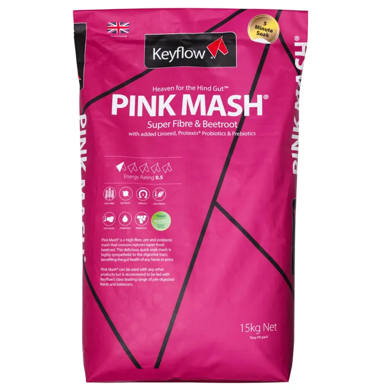 Keyflow Feeds Pink Mash 15kg