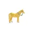 At Home In The Country Brooch - Horse