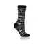 Heat Holders Ladies Fairisle Ladies Socks - Black