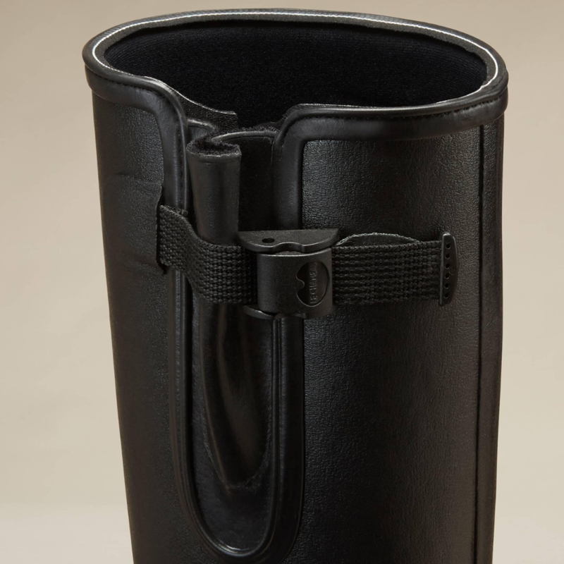 Le Chameau Women's Vierzonord Neoprene Lined Wellington Boot Black-3