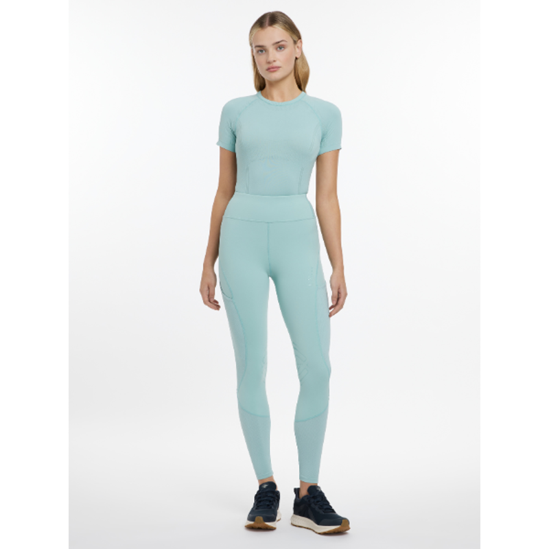 LeMieux  Lydia Mesh Leggings Aqua-1