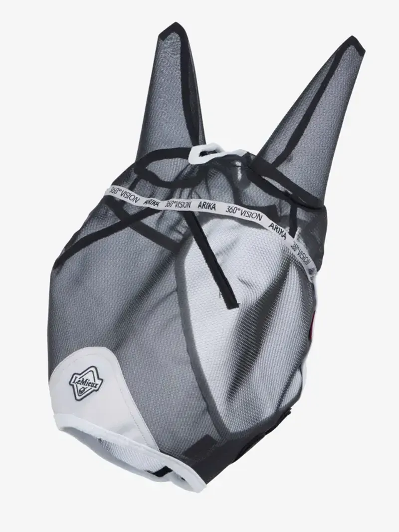 LeMieux 360 Vision Half Fly Mask Grey-1