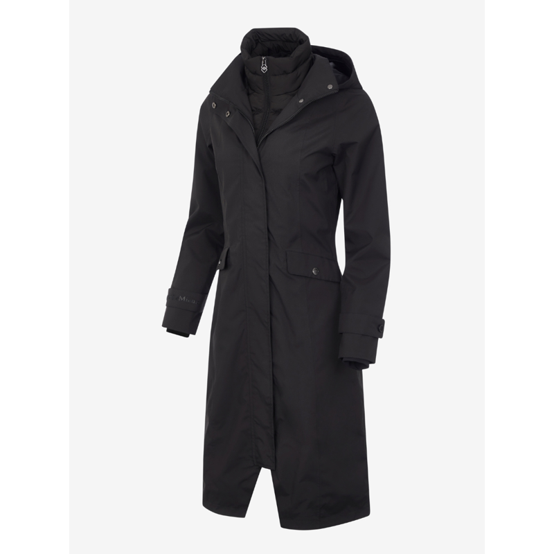 Lemieux Amelie Waterproof Lightweight Riding Coat Black-3