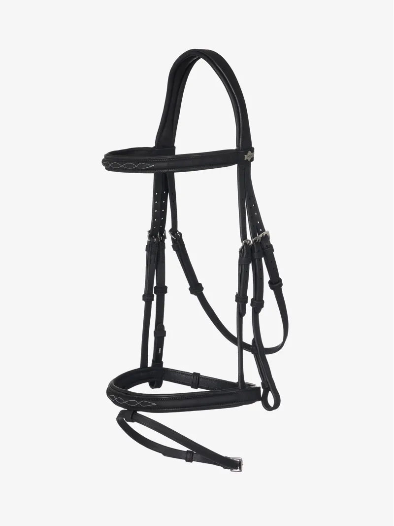 LeMieux Arika Classique Flash Bridle Black-1