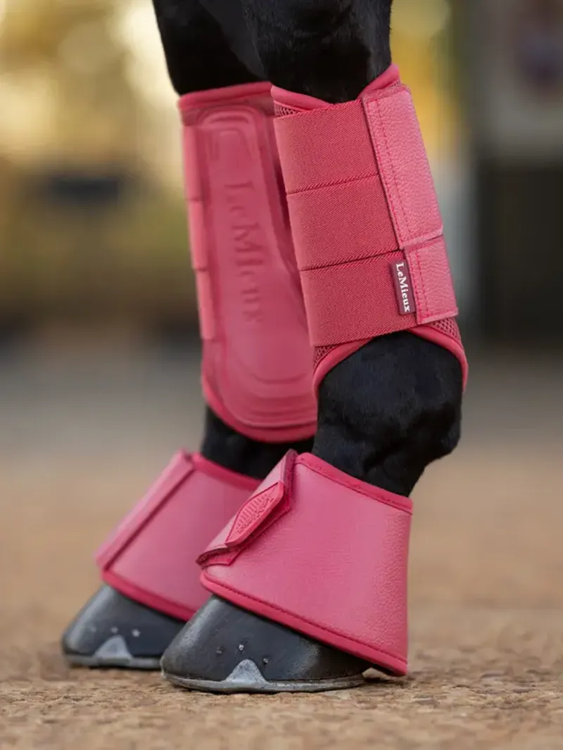 LeMieux Arika Over Reach Boots Cranberry-1