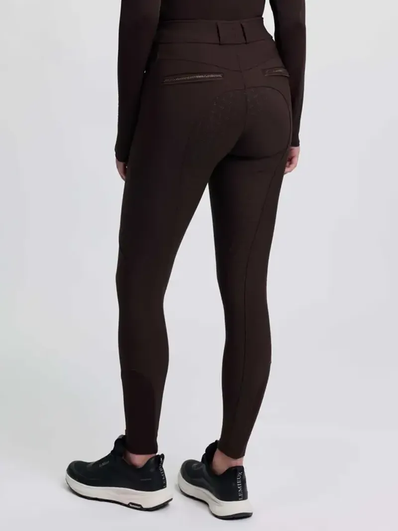 LeMieux Brilliance Full Seat Breeches Espresso-1