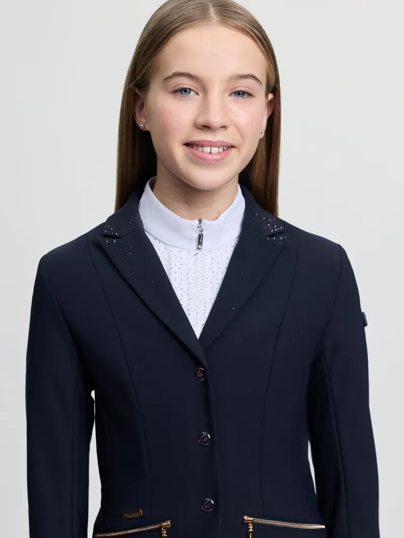 LeMieux Brilliance Junior Pro Show Jacket Navy-2