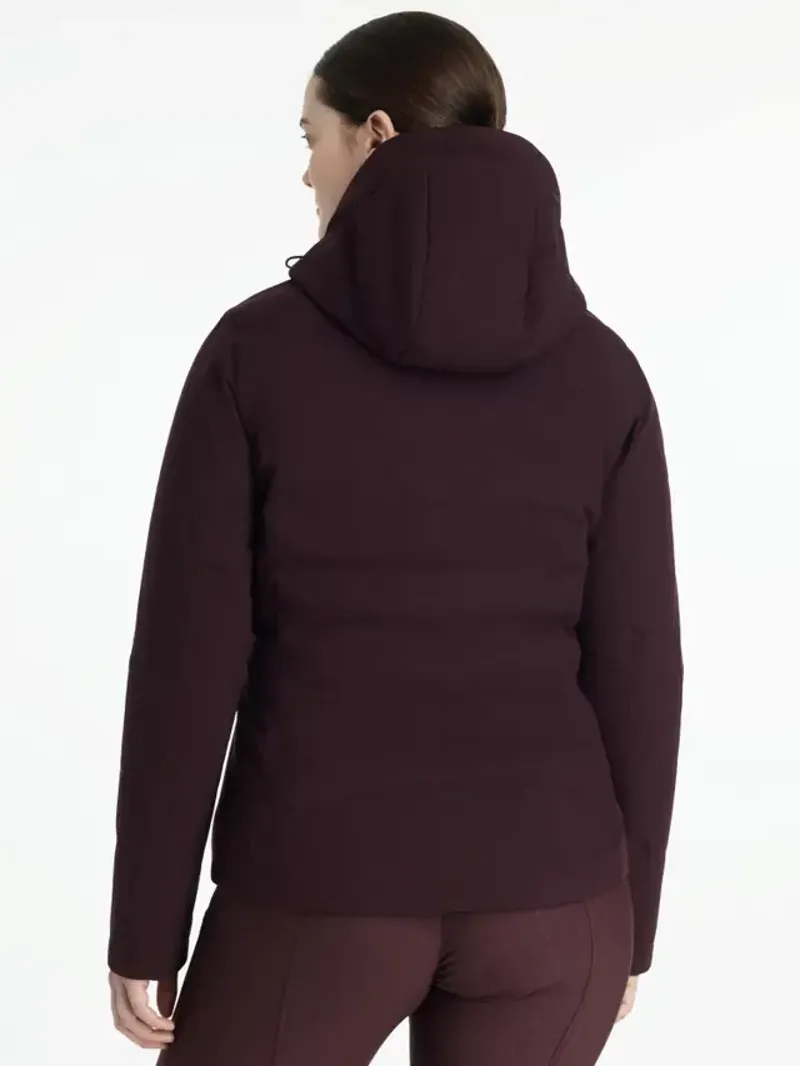 LeMieux Brooke Waterproof Hybrid Jacket Damson-3