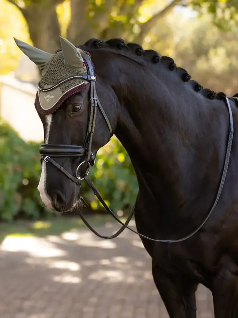 LeMieux Classic Fly Hood Rosemary-1