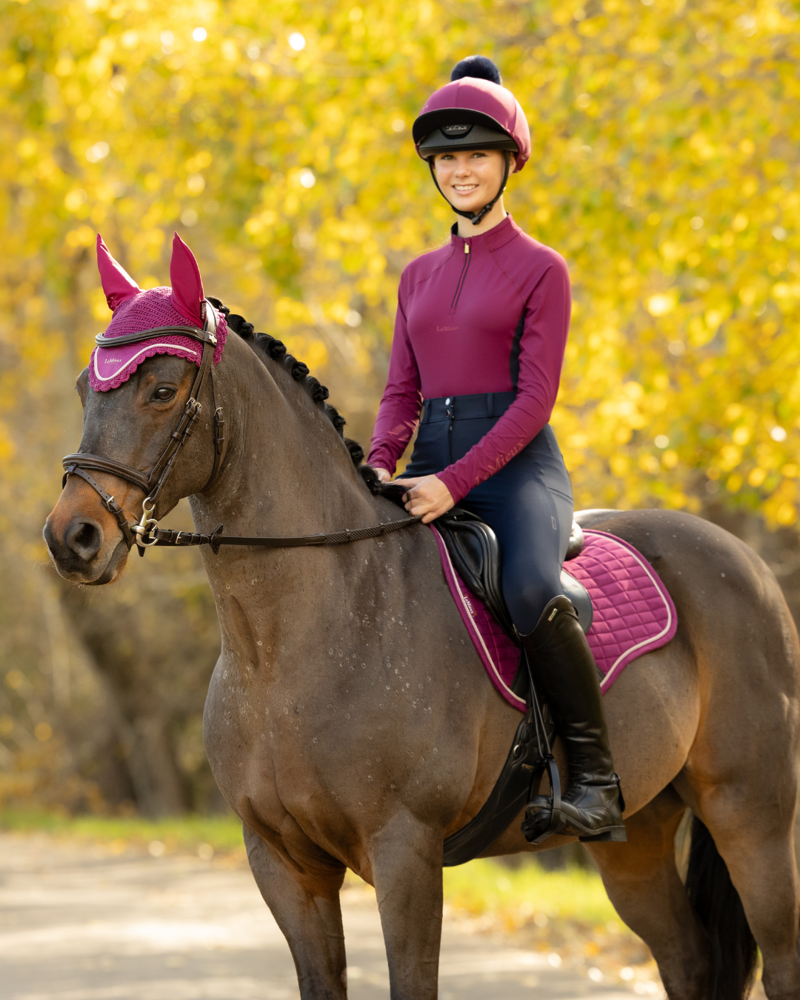 LeMieux Classique Base Layer Blackberry-3