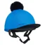 LeMieux Classique Pom Hat Silk Benetton Blue