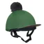 LeMieux Classique Pom Hat Silk Hunter Green