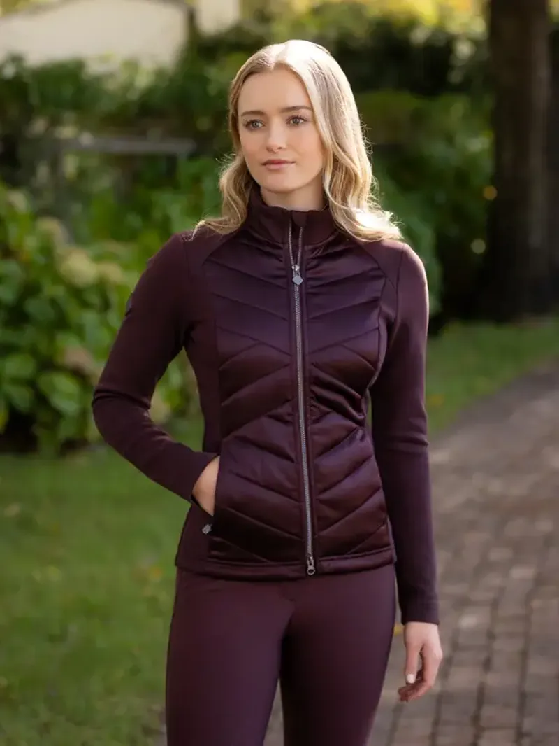 LeMieux Dynamique Jacket Damson-1
