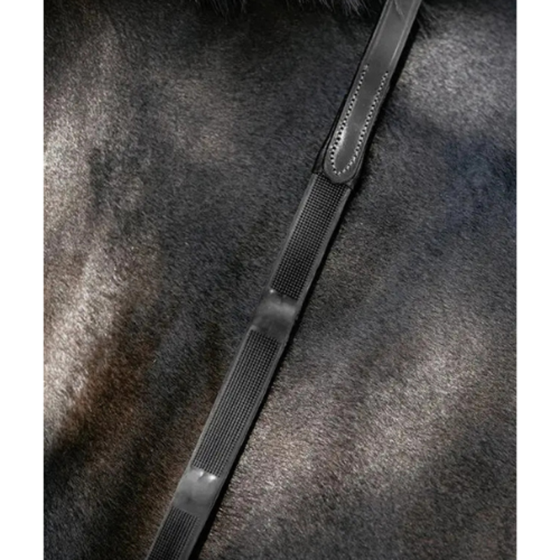 Lemieux Ergo Grip Rubber Reins Black-1