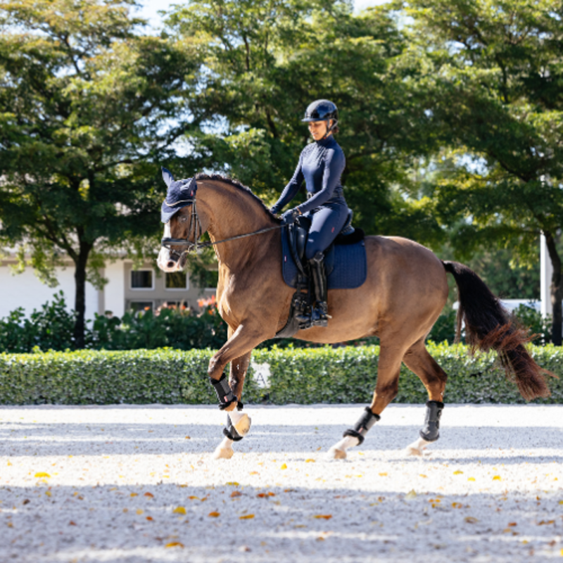 LeMieux Essence Dressage Square Navy-1