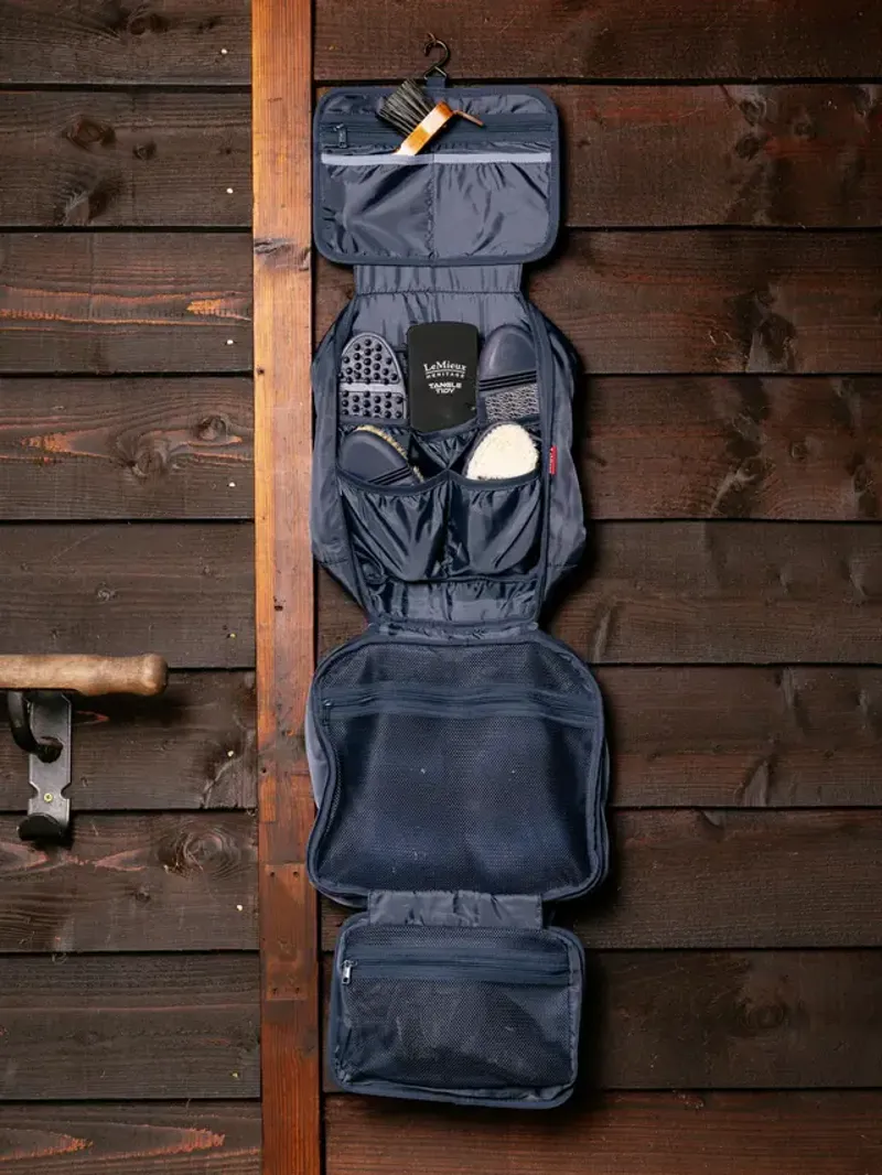 LeMieux Fold Down Pocket Organiser Navy-2