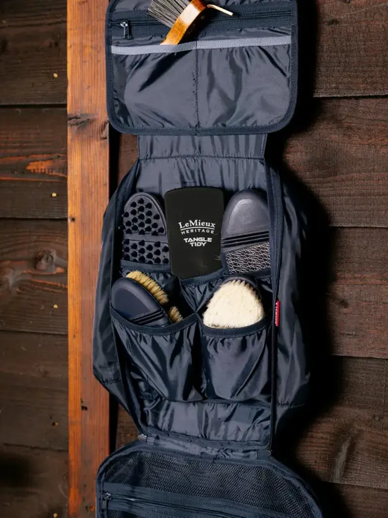 LeMieux Fold Down Pocket Organiser Navy-3