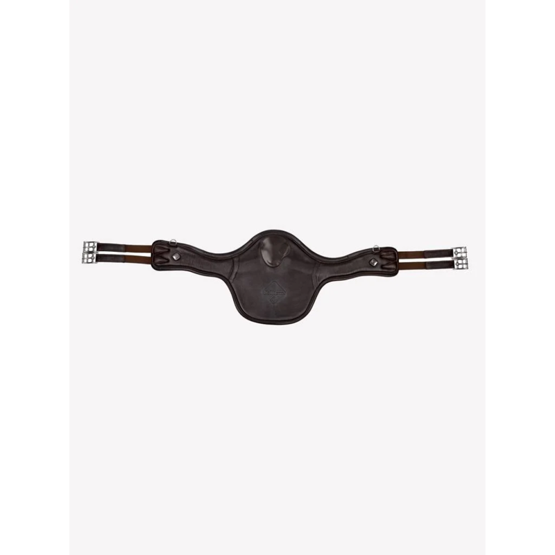 LeMieux Gel-Tek Anatomic Long Stud Girth with Magnet Brown-1