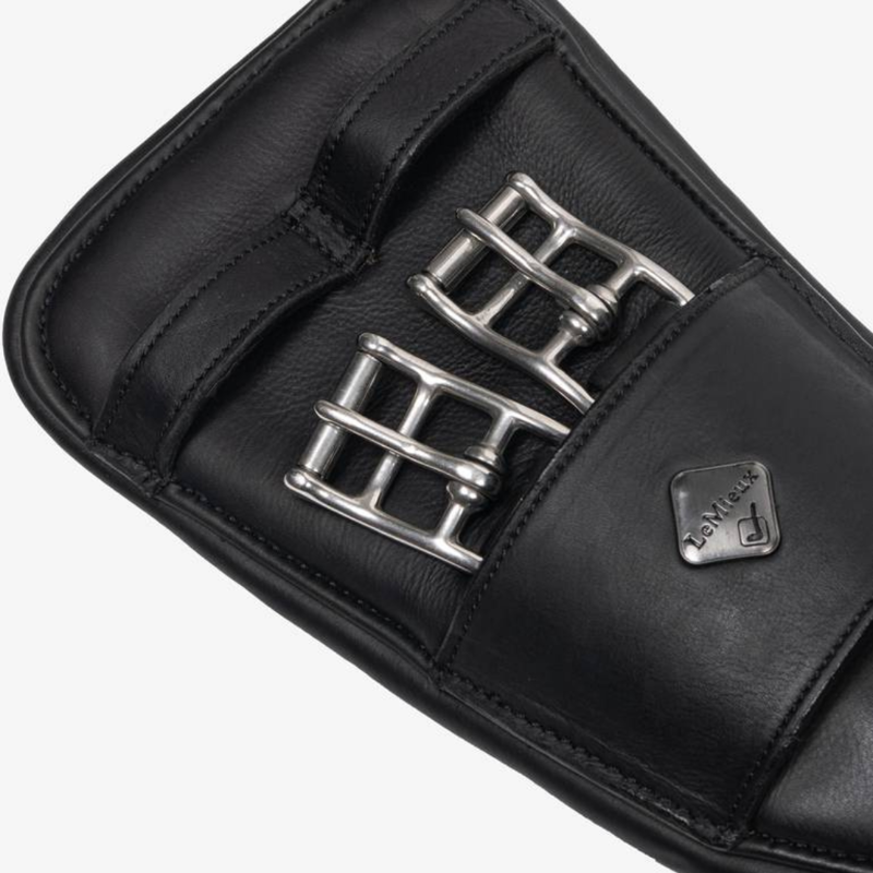 LeMieux GelTek Anatomic Curve Short Mono Girth Black-3