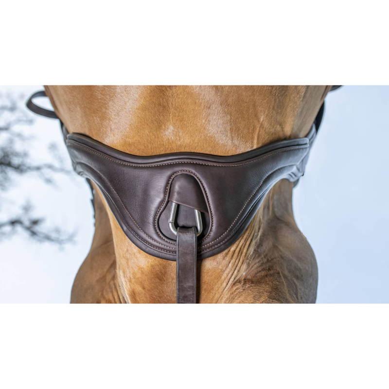 LeMieux GelTek Anatomic Curve Stud Girth Brown-1