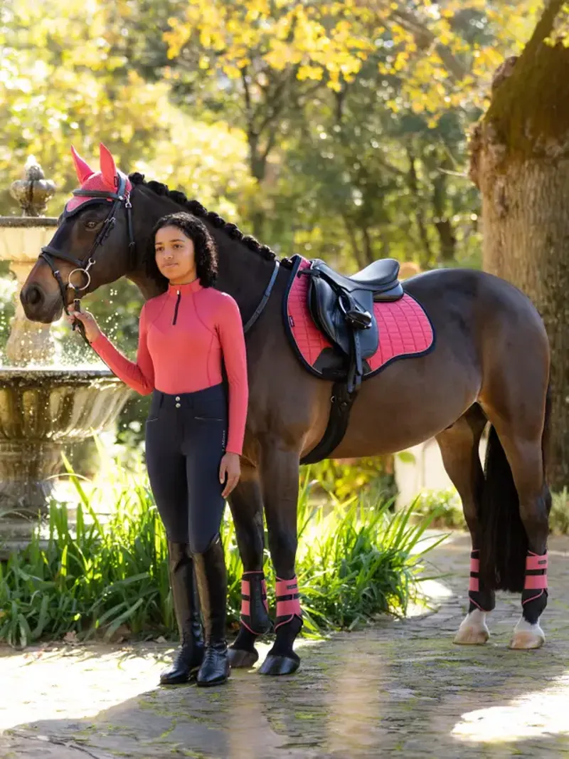 LeMieux Grafter Brushing Boots Cranberry-2