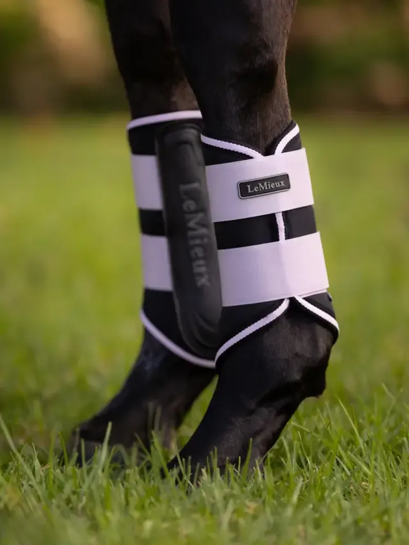 LeMieux Grafter Brushing Boots Lilac-2
