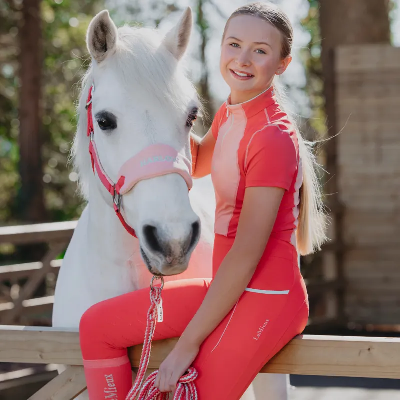 LeMieux Harlow Vogue Headcollar And Leadrope Dusty Coral