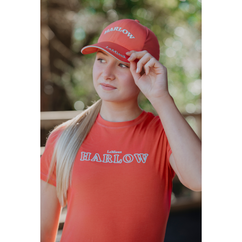 LeMieux Harlow Young Rider Classic T-shirt Dusty Coral-1