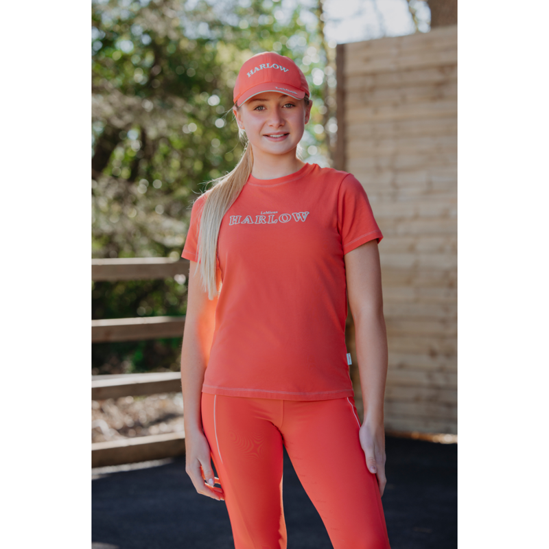 LeMieux Harlow Young Rider Classic T-shirt Dusty Coral-2