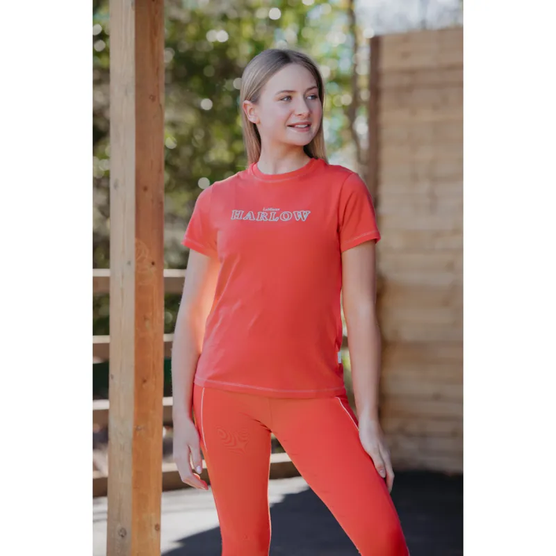 LeMieux Harlow Young Rider Classic T-shirt Dusty Coral