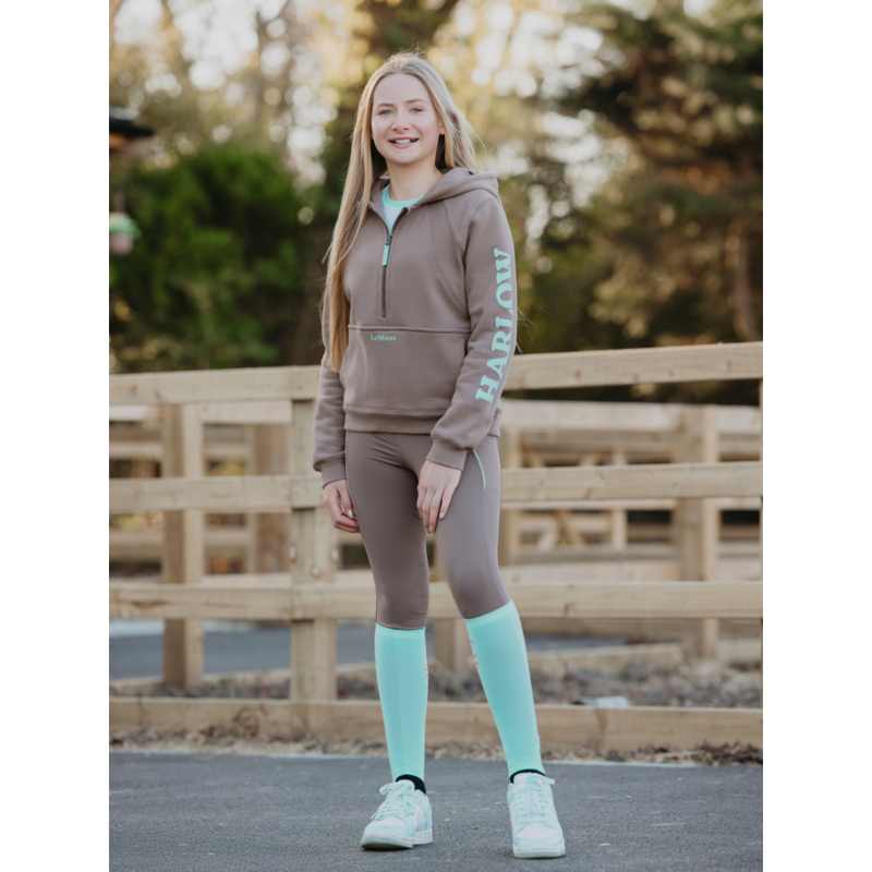 LeMieux Harlow Young Rider Orla Pull Ons Walnut-1