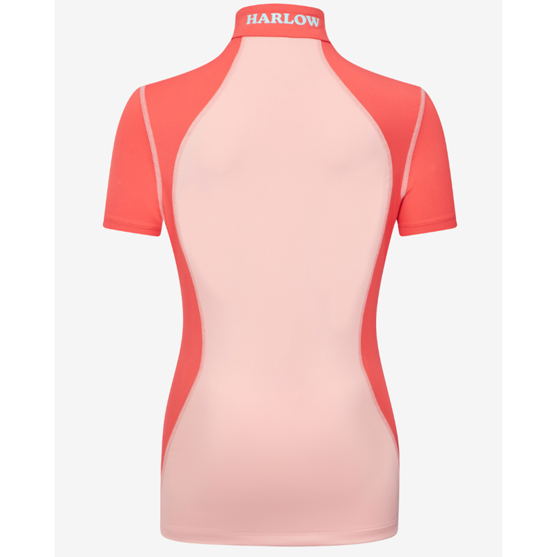 LeMieux Harlow Young Rider Short Sleeve Base Layer Sugar Pink-3