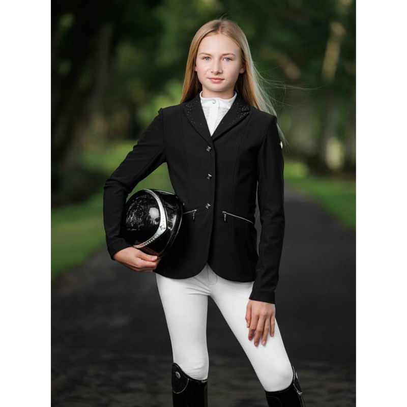 LeMieux Junior Pro Show Jacket Black-1