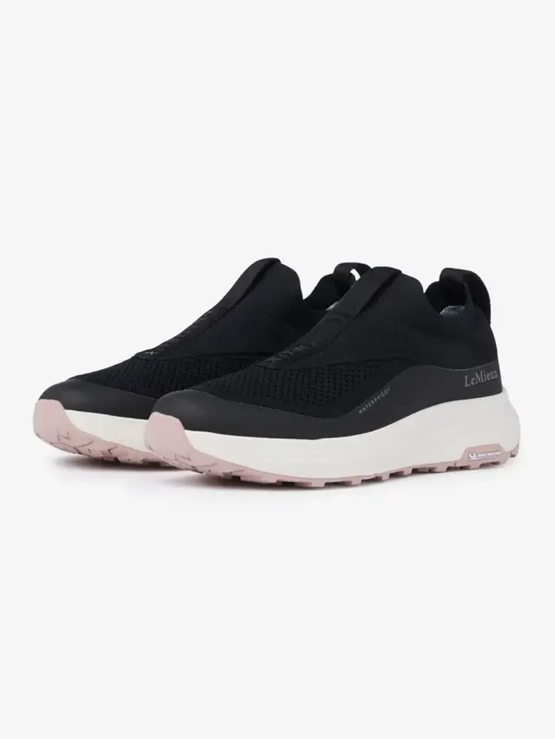 LeMieux Kanta Slip On Waterproof Trainer Black