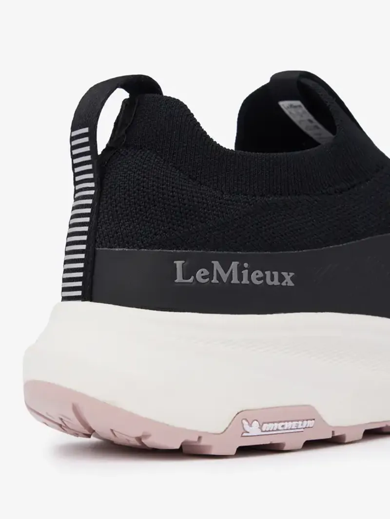 LeMieux Kanta Slip On Waterproof Trainer Black-3