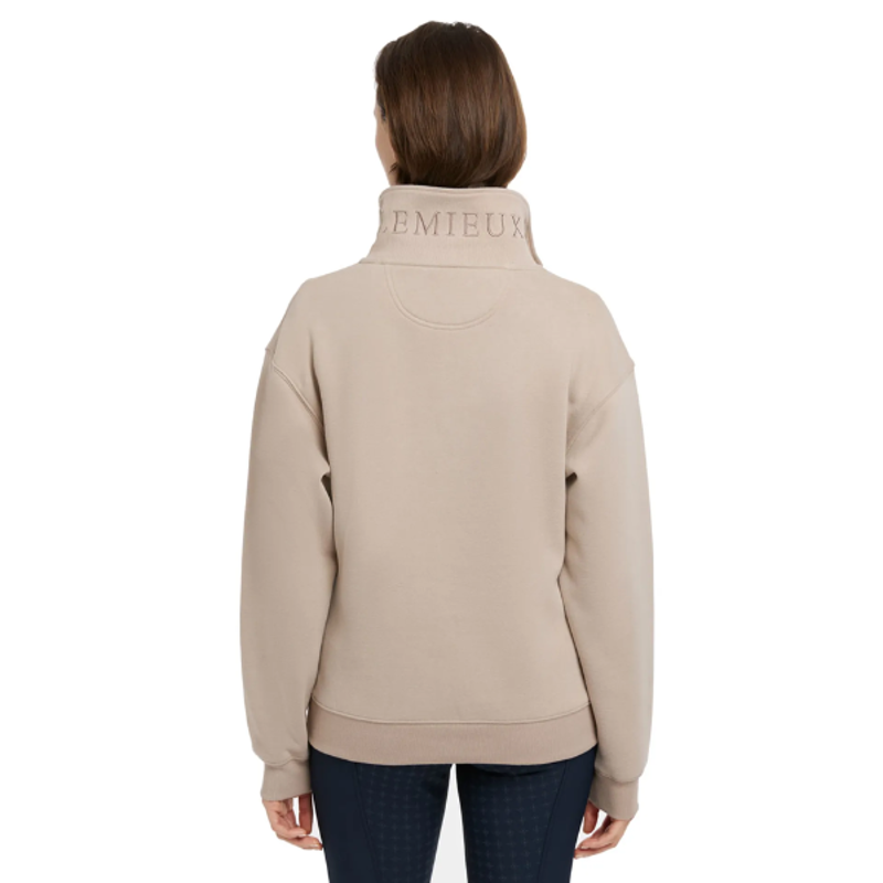 LeMieux Keira Quarter Neck Sweat Almond-2