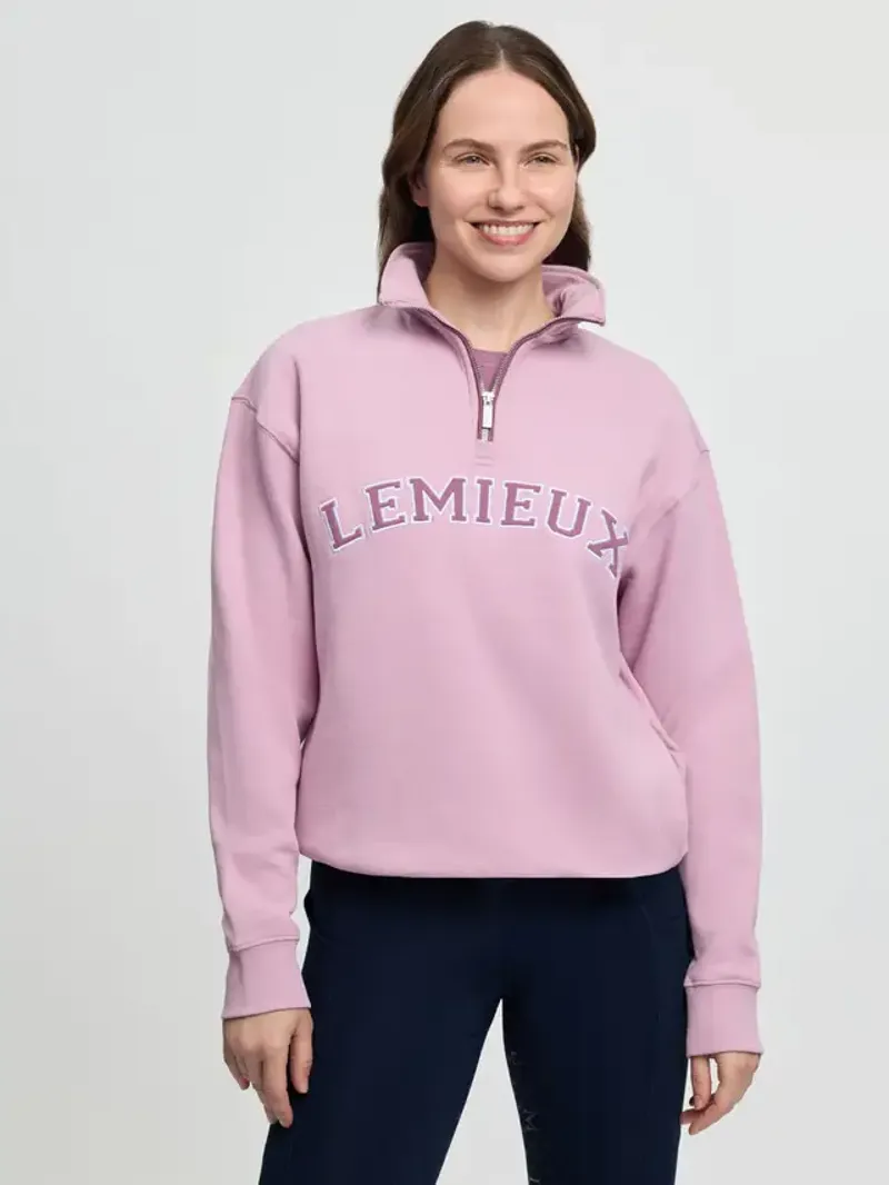 LeMieux Kelsie Quarter Neck Sweat Fondant