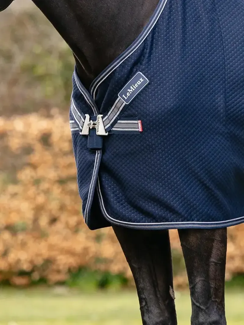 LeMieux Kudos Bamboo Cooler Navy-1