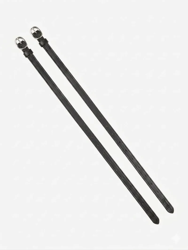 LeMieux Leather Spur Strap Black-1