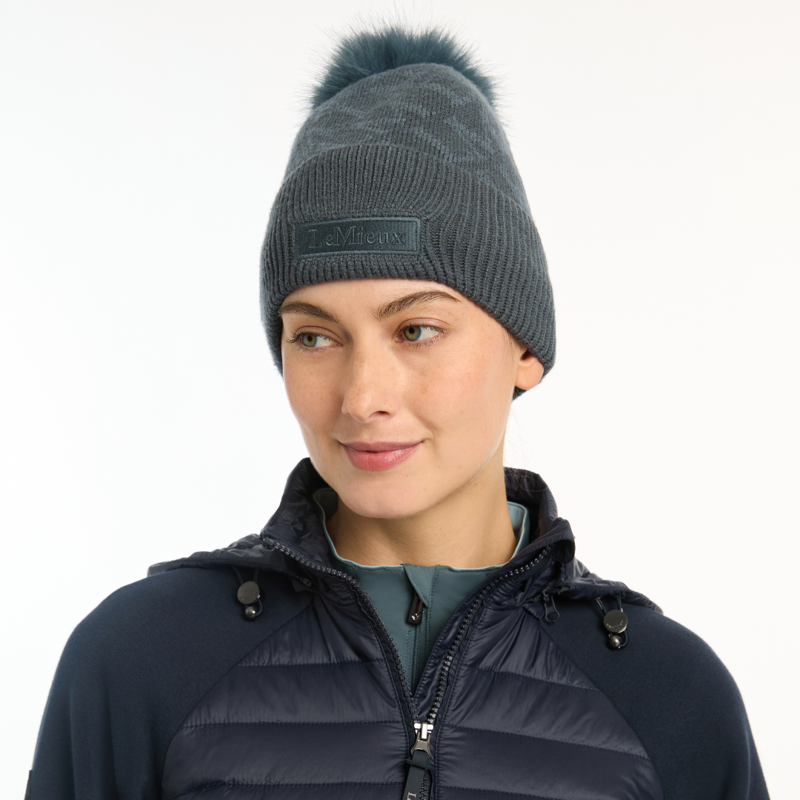 LeMieux LM Beanie Petrol One Size-2