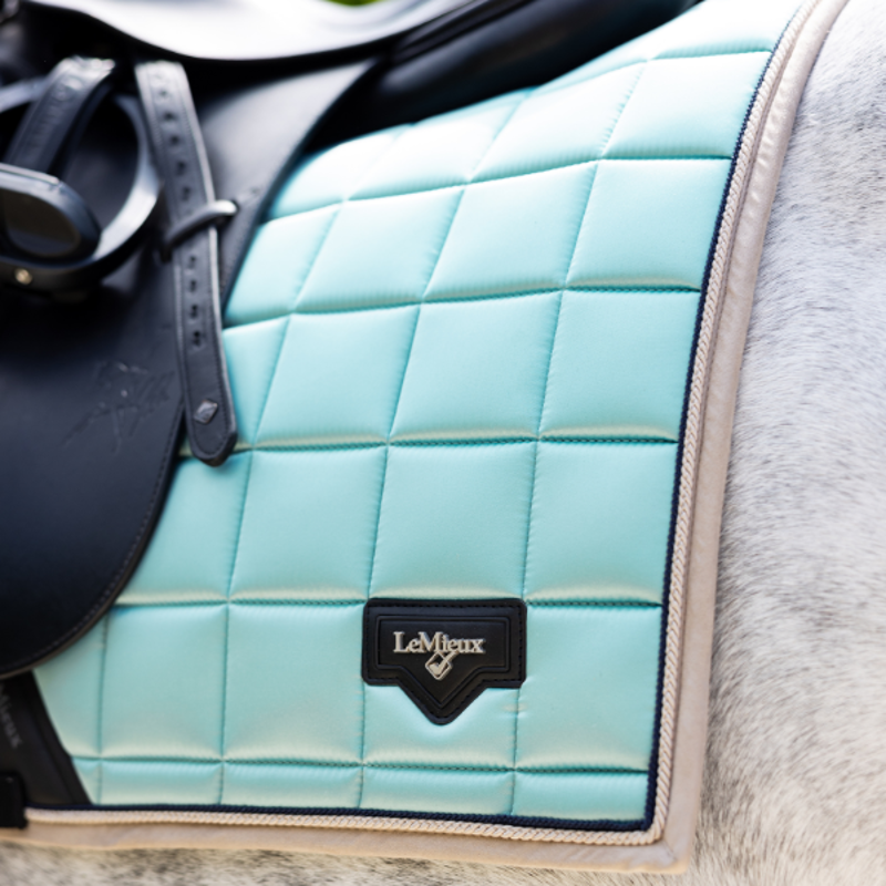 LeMieux Loire Classic Dressage Square Aqua-1