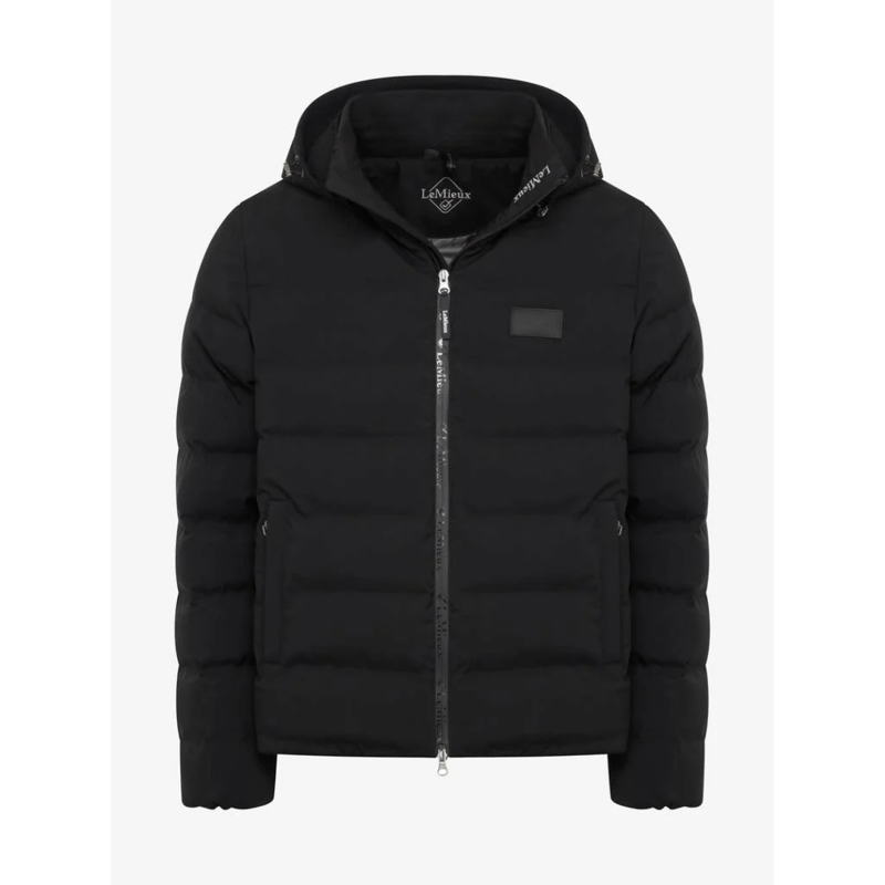 LeMieux Mens Elite Waterproof Puffer Jacket Black-1