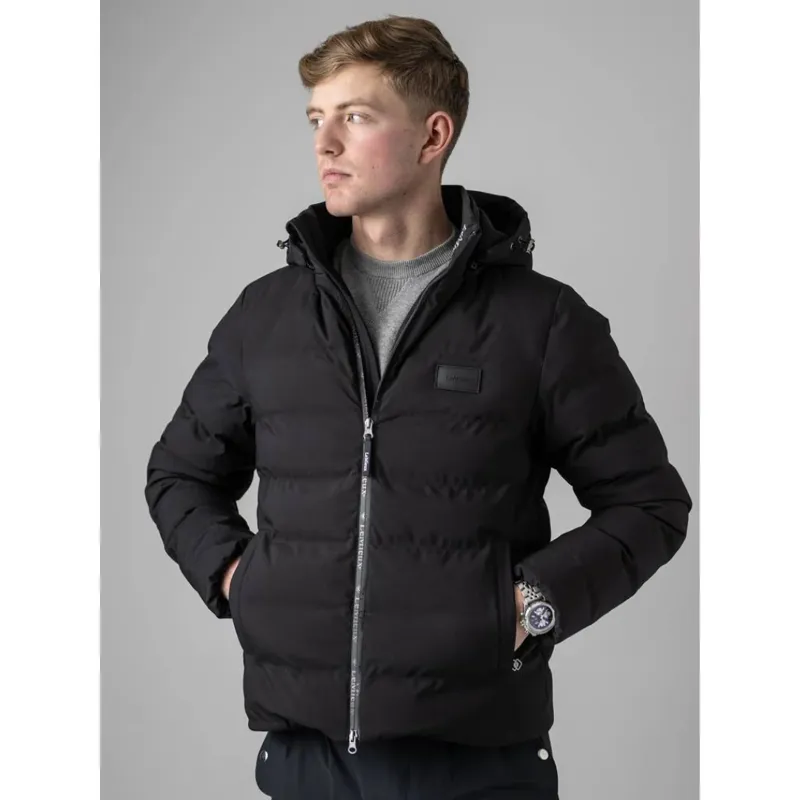 LeMieux Mens Elite Waterproof Puffer Jacket Black