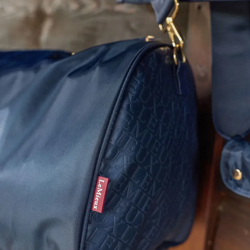 LeMieux Luxe Show Jacket Duffle Bag Navy-6