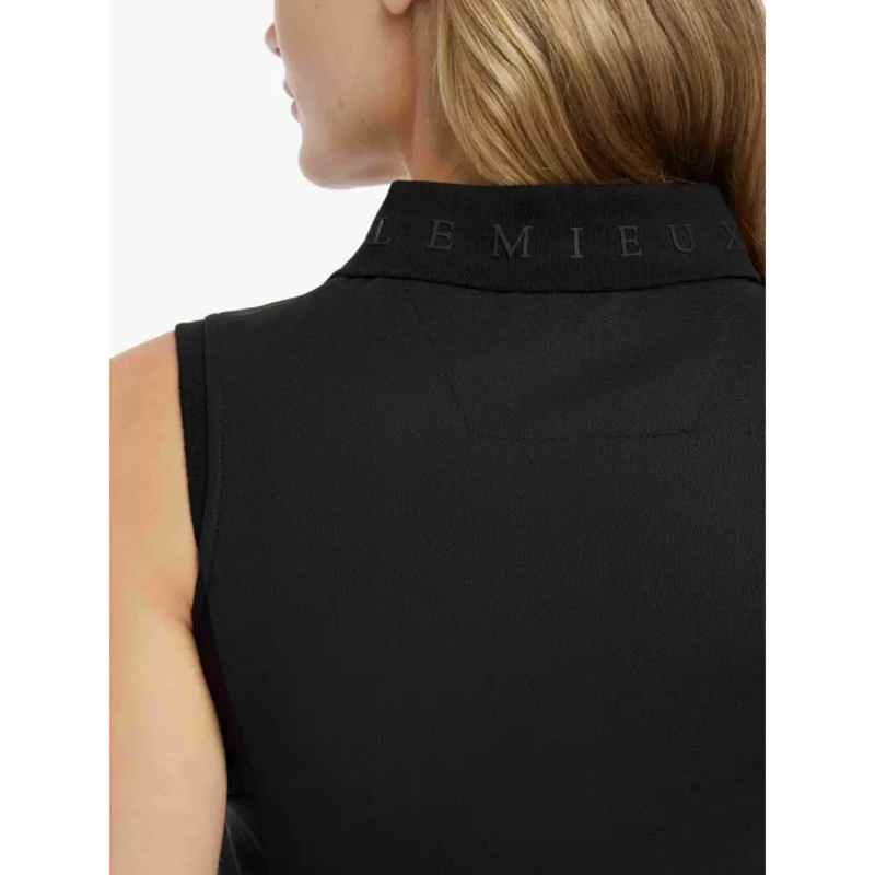 LeMieux Marissa Sleeveless Polo Black-1