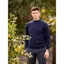 LeMieux Mens Knitted Crew Neck Jumper Navy